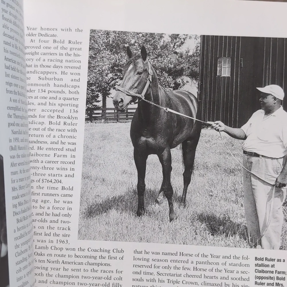 Horse Racing's Top 100 Moments, Equine Theme Paperback Book